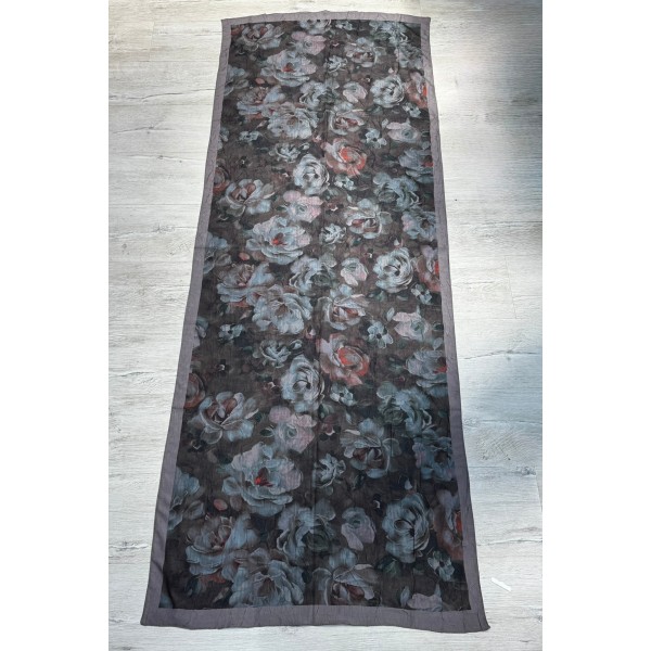 Dijital Bambu Pamuklu Şal 019AV